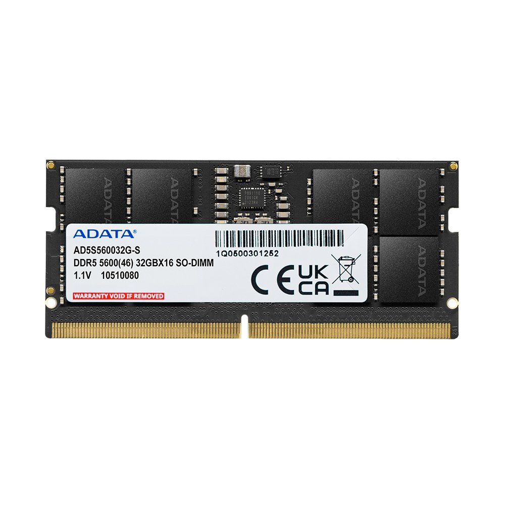 ADATA Premier AD5S560016G-S 16 GB, DDR5, 5600 MHz, 262-pin SO-DIMM (1 x 16 GB) - Image 1