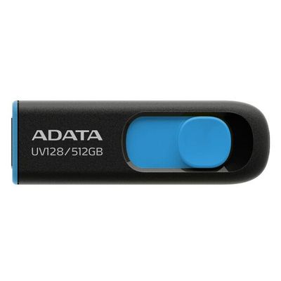 ADATA UV128 USB flash drive 512 GB USB Type-A 3.2 Gen 1 (3.1 Gen 1) Bl