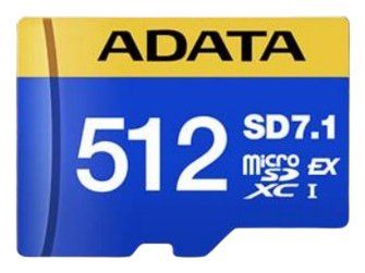 ADATA UD512GEX3L1-C memory card 512 GB MicroSDXC UHS-II - Image 1