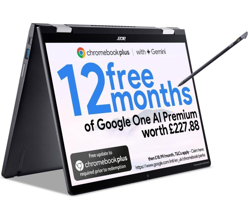 Acer Chromebook Spin 714 convertible (CP714-2WN) - Intel Core i3, 8GB, 256GB SSD, 14" WUXGA touchscreen, Chrome OS - Image 1
