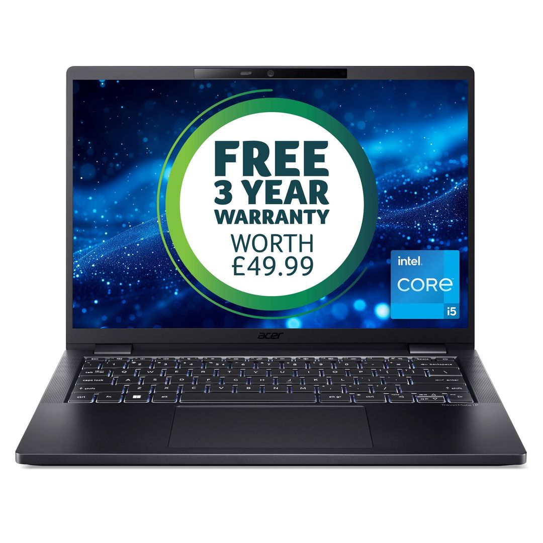 Acer TravelMate P6 (TMP614-53) Intel Core i5-1335U 16GB 512GB SSD 14" WUXGA Win11Pro Notebook - Image 1