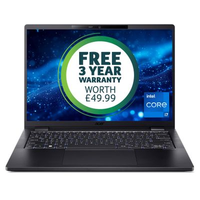Acer TravelMate P6 TMP614-53, 14" WUXGA IPS SlimBezel, Intel Core i7-1355U, 16 GB LPDDR5, 512GB PCIe NVMe SED SSD, Windows 11 Pro