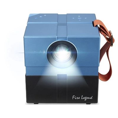 AOPEN Portable LED QH12a Projector, HD 1280x720, 135lm, Blue, Bluetooth, Mini LED