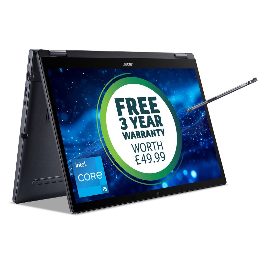 Acer TravelMate P4 Spin 14 P414RN-53 TCO 14" WUXGA Touchscreen i5-1335U 16GB/512GB Notebook - Image 1