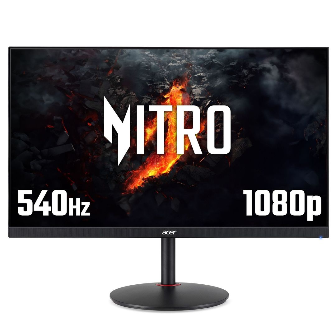 Acer NITRO XV2 Nitro XV242F gaming monitor - 540Hz, 23.8", Full HD, 0.5ms, FreeSync Premium, DisplayHDR 400, HDMI & DP - Image 1