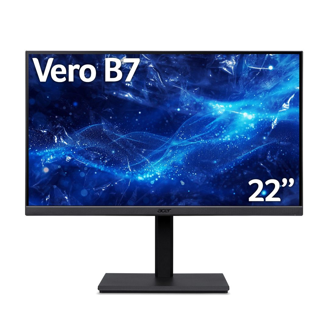 Acer B7 Vero B227Q E3 22" Full HD IPS FreeSync 100Hz 4ms LED Monitor - Image 1