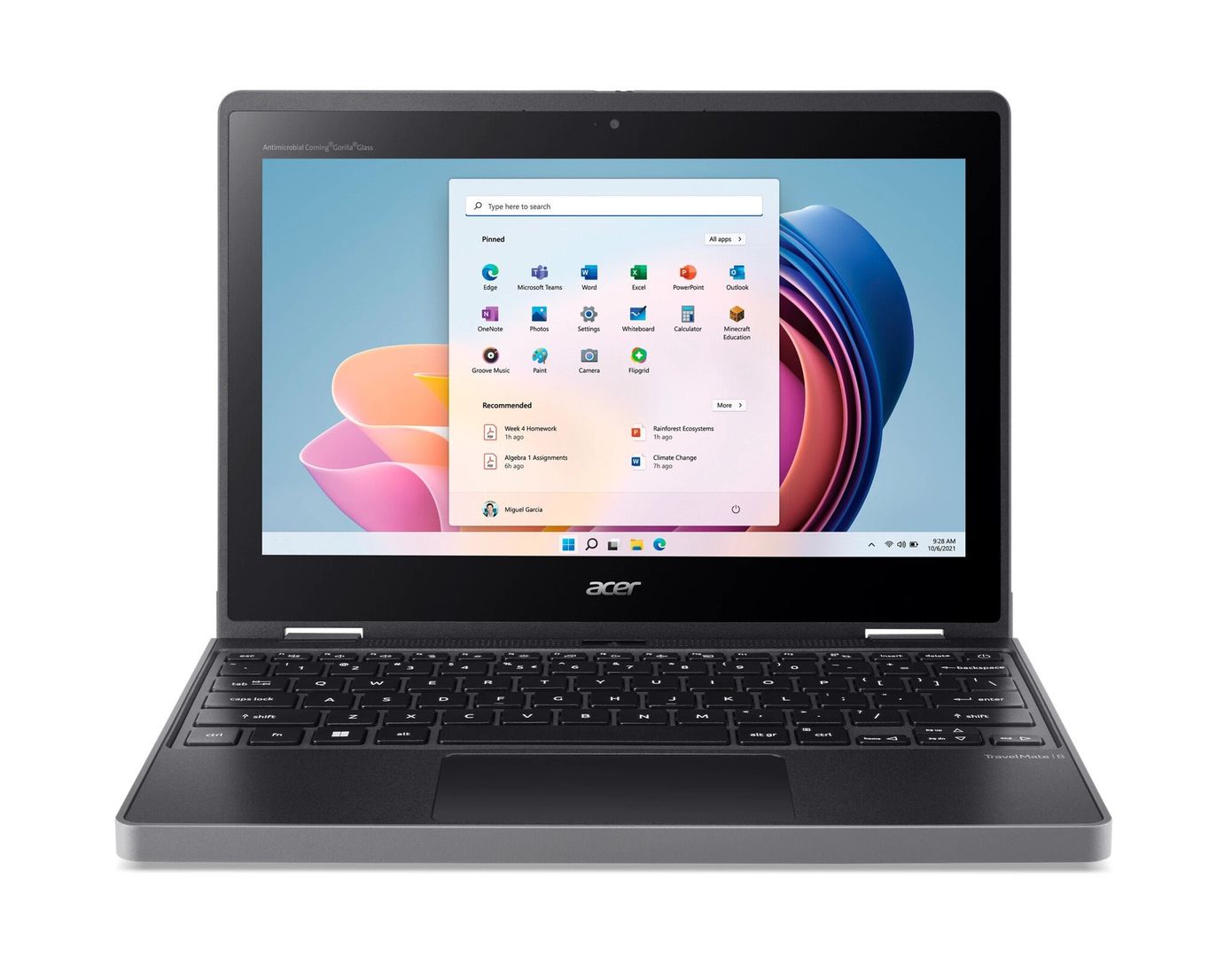 Acer TravelMate B3 Spin 11 TMB311RN-33-TCO-C0H2 2 in 1 Notebook - Image 1