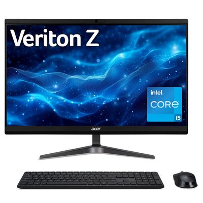 Acer Veriton Z VZ2592G All-In-One PC (Intel i5-1335U 16GB RAM 512GB SSD 23.8" Full HD Black)