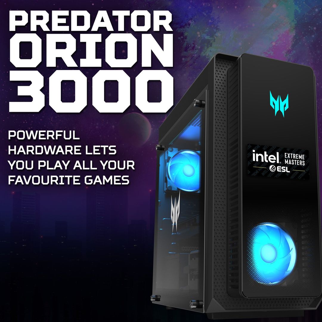 Acer Predator Orion 3000 gaming desktop (PO3-655) - Intel Core i5-1440 - Image 1