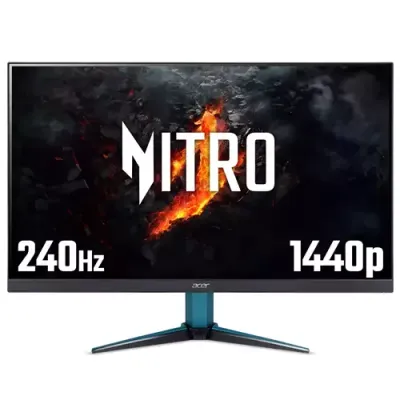 Acer NITRO VG2 Nitro VG272UW2 - 27" Quad HD (2560x1440), 240Hz, 0.5ms, ZeroFrame, HDR400, AMD FreeSync Premium Gaming Monitor - Thumbnail 2