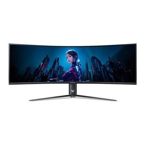 Acer Predator Z57 curved ultra-wide MiniLED gaming monitor - 57" 32:9 MiniLED 1000R curve Double 4K Ultra HD 240Hz 1ms AMD FreeSync Premium DisplayHDR 1000 HDMI DP & USB-C - Image 1
