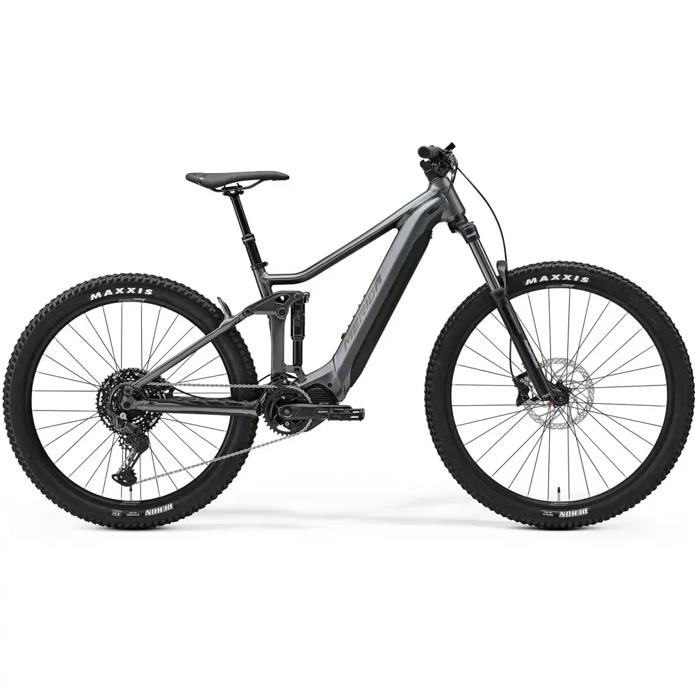 Merida eOne-Forty 400 SE Electric Bike 2024 Silver/Black - Image 1