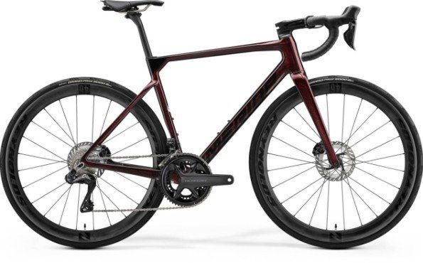 Merida Scultura 8000 Road Bike 2024 Red/Black - Thumbnail 2