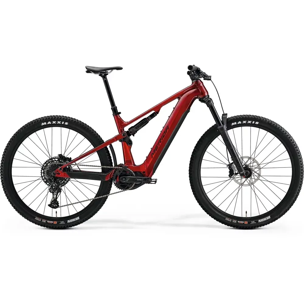 Merida eOne-Forty 675 Electric Bike 2024 Red/Black - Image 1
