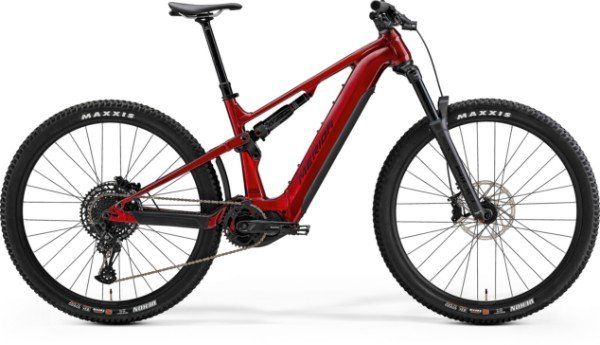 Merida eOne-Forty 675 Electric Bike 2024 Red/Black - Thumbnail 2