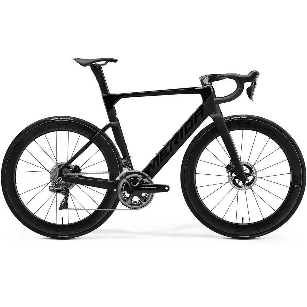 Merida Reacto Team Road Bike 2024 Black - Image 1