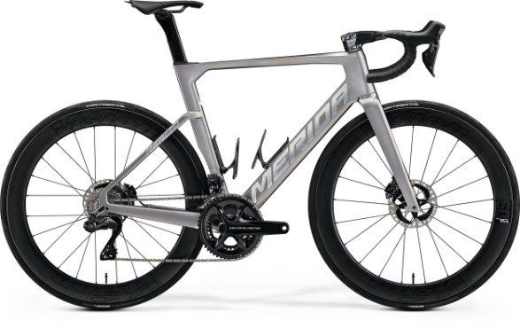 Merida Reacto Team Road Bike 2024 Black - Thumbnail 2