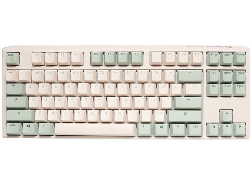 Ducky One3 Matcha TKL keyboard Gaming USB UK English Beige - Image 1