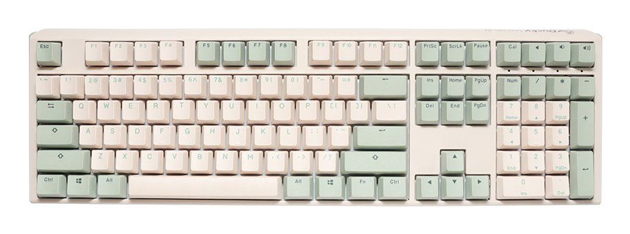 Ducky One3 Matcha keyboard Gaming USB UK English Beige - Image 1