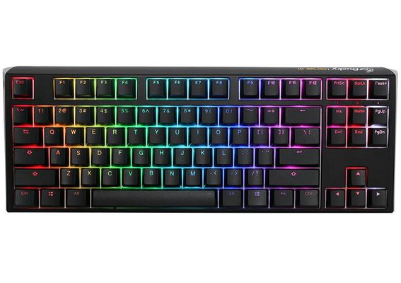 Ducky One 3 Classic TKL keyboard Gaming USB UK English Black. White
