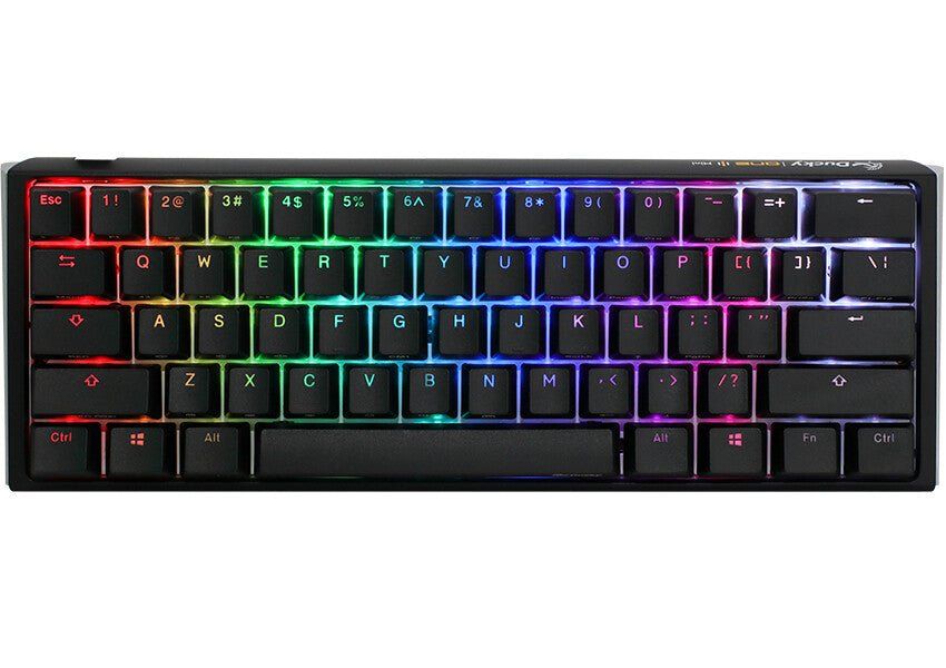 Ducky One3 Classic Mini keyboard Gaming USB UK English Black - Image 1