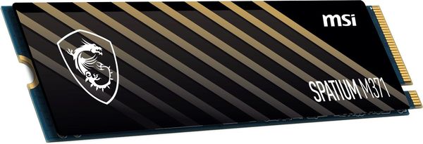 MSI SPATIUM M371 NVME M.2 500GB. SSD capacity: 500 GB SSD form factor: M.2 Read speed: 2200 MB/s Write speed: 1150 MB/s Component for: PC/Laptop - Thumbnail 2