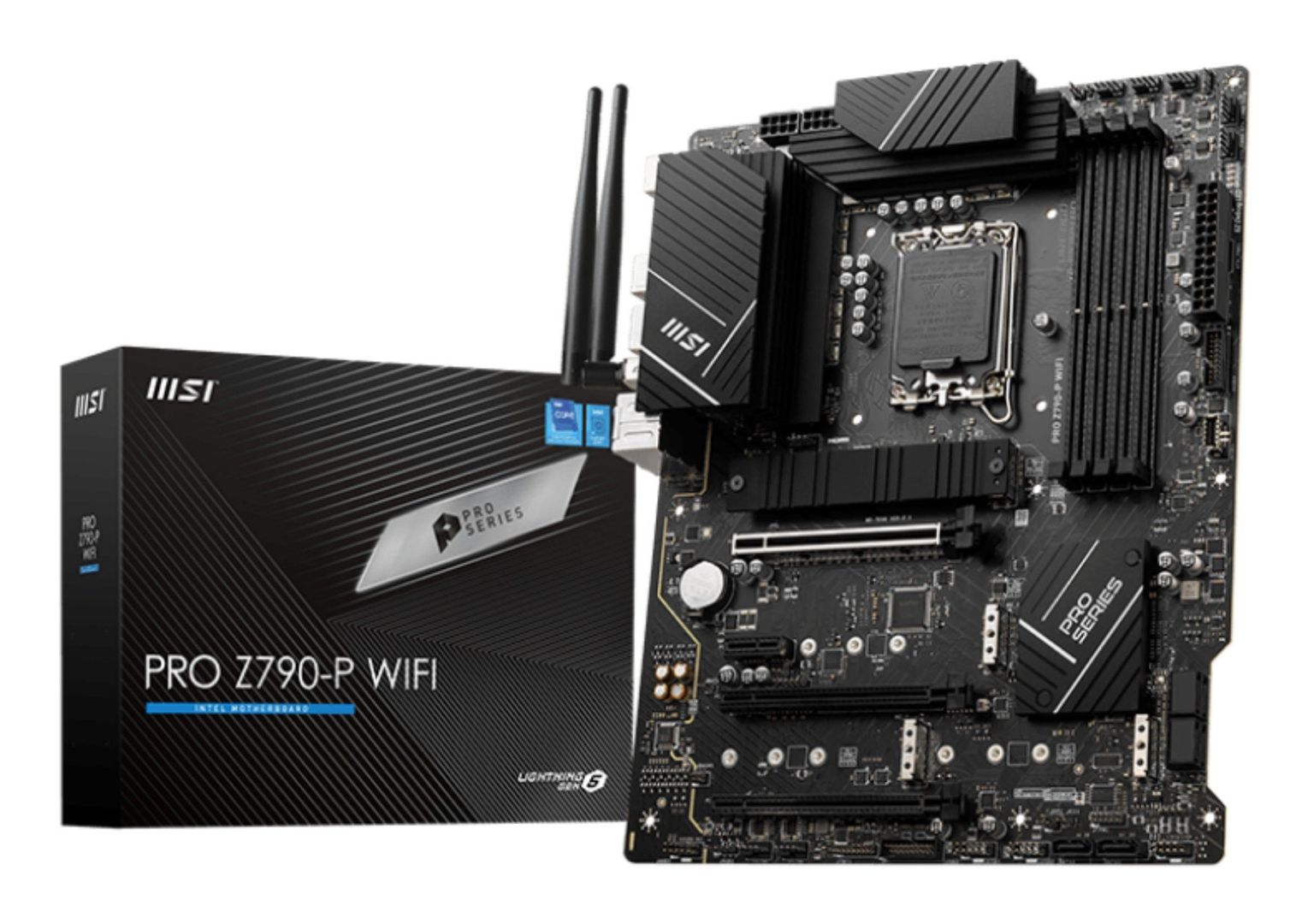 MSI PRO Z790-P WIFI motherboard Intel Z790 LGA 1700 ATX - Image 1