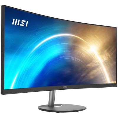 MSI PRO MP341CQ Wide Quad HD 34" Curved VA Monitor - Black, Black