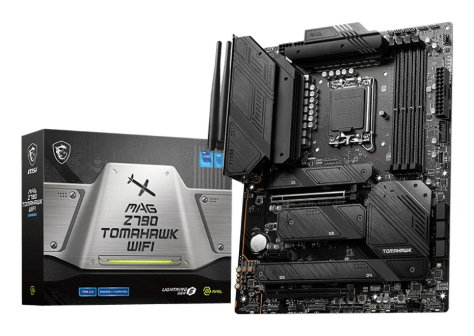 MSI MAG Z790 TOMAHAWK WIFI motherboard Intel Z790 LGA 1700 ATX - Image 1