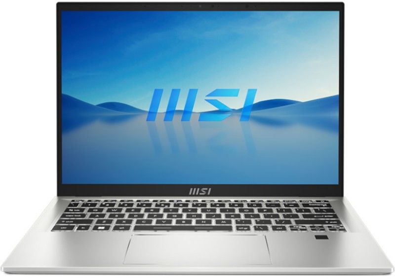 MSI Prestige 14Evo B13M-243UK Intel® Core™ i7 i7-13700H Laptop 35.6 cm (14") Full HD+ 16 GB LPDDR5-SDRAM 512 GB SSD Wi-Fi 6E (802.11ax) Windows 11 Home Silver - Image 1
