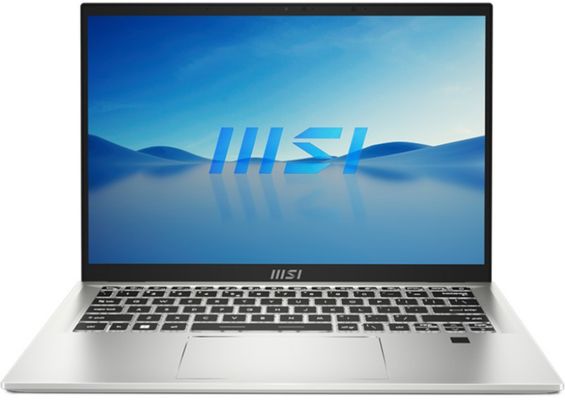 MSI Prestige 14Evo B13M-243UK Intel® Core™ i7 i7-13700H Laptop 35.6 cm (14") Full HD+ 16 GB LPDDR5-SDRAM 512 GB SSD Wi-Fi 6E (802.11ax) Windows 11 Home Silver