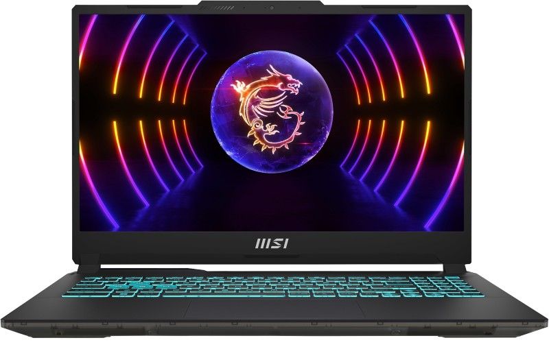 MSI Cyborg 15 A12VF-025UK Intel® Core™ i7 i7-12650H Laptop 39.6 cm (15.6") Full HD 16 GB DDR5-SDRAM 512 GB SSD NVIDIA GeForce RTX 4060 Wi-Fi 6 (802.11ax) Windows 11 Home Black - Image 1