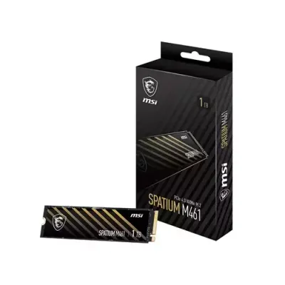 MSI SPATIUM M461 1 TB M.2 PCI Express 4.0 NVMe 3D NAND - Thumbnail 2