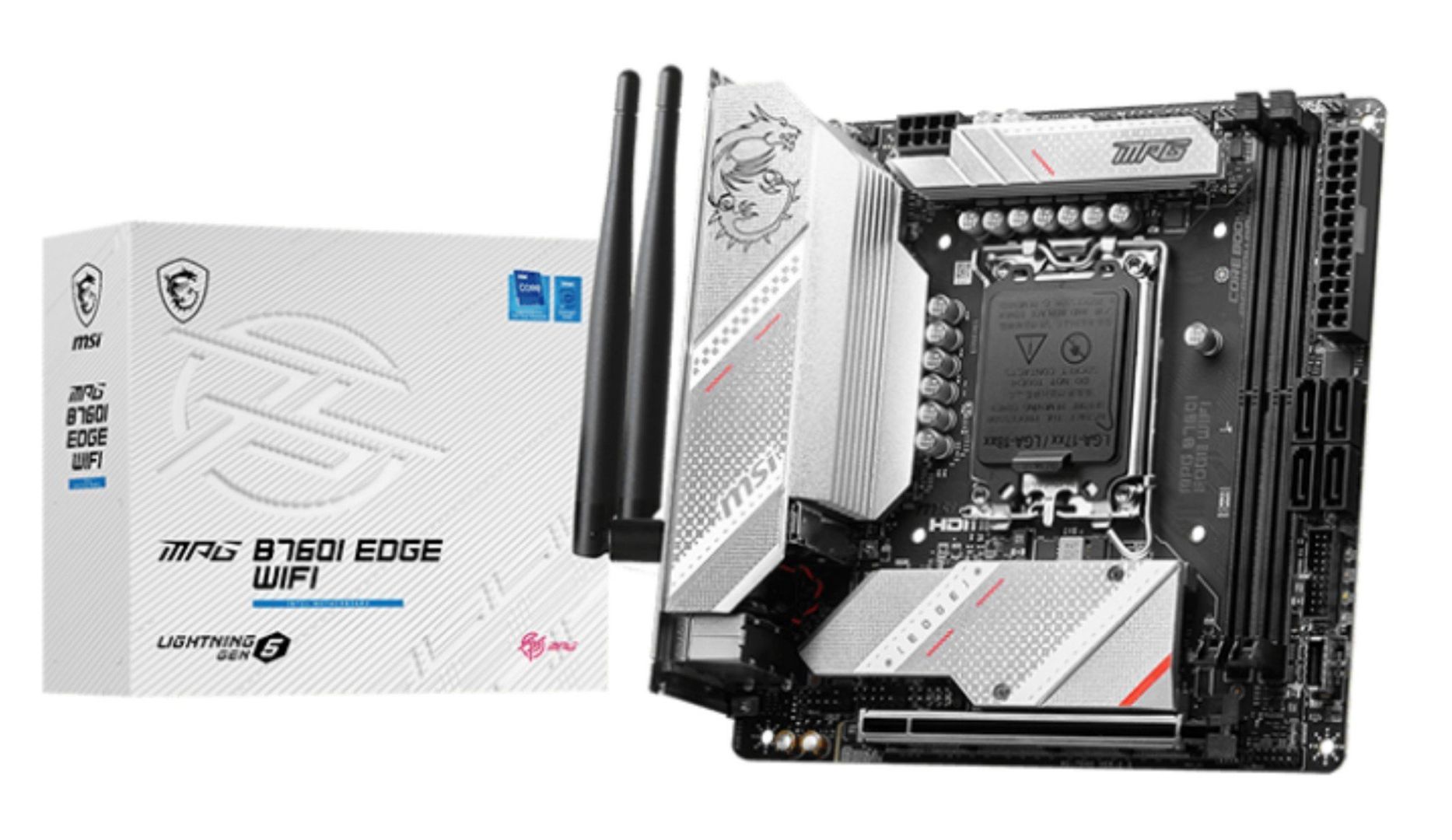MSI MPG B760I EDGE WIFI motherboard Intel B760 LGA 1700 mini ATX - Image 1