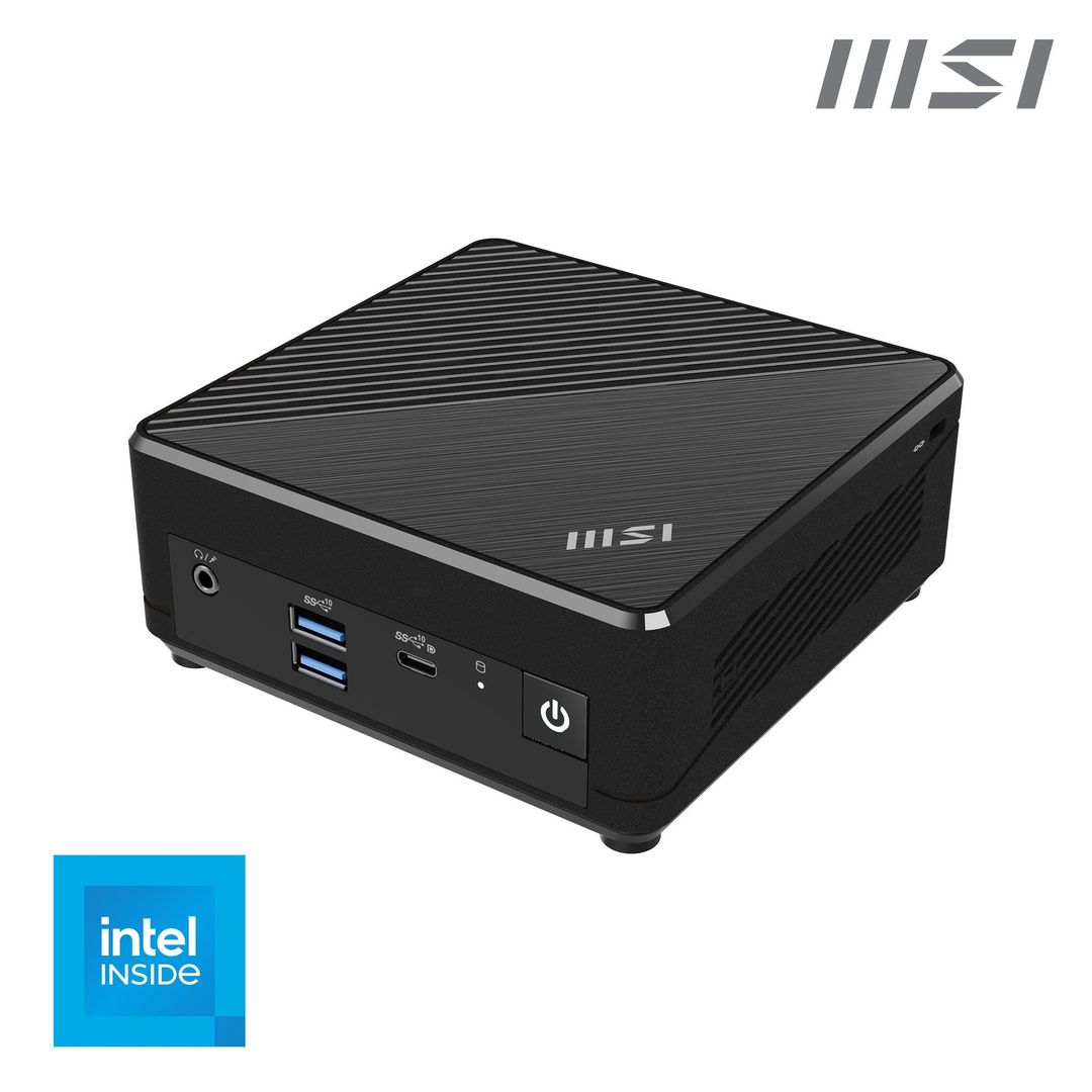 MSI Cubi N ADL Intel N200 Barebone. NUC. SFF. Mini Computer. HTPC. (NO - Image 1