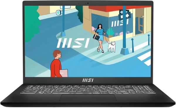 MSI Modern 15 H B13M-003UK Intel® Core™ i7 i7-13700H Laptop 39.6 cm (15.6") Full HD 16 GB DDR4-SDRAM 512 GB SSD Wi-Fi 6E (802.11ax) Windows 11 Home Black