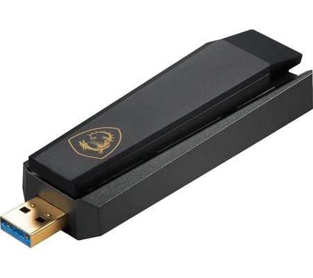 MSI AXE5400 network card WLAN 2402 Mbit/s