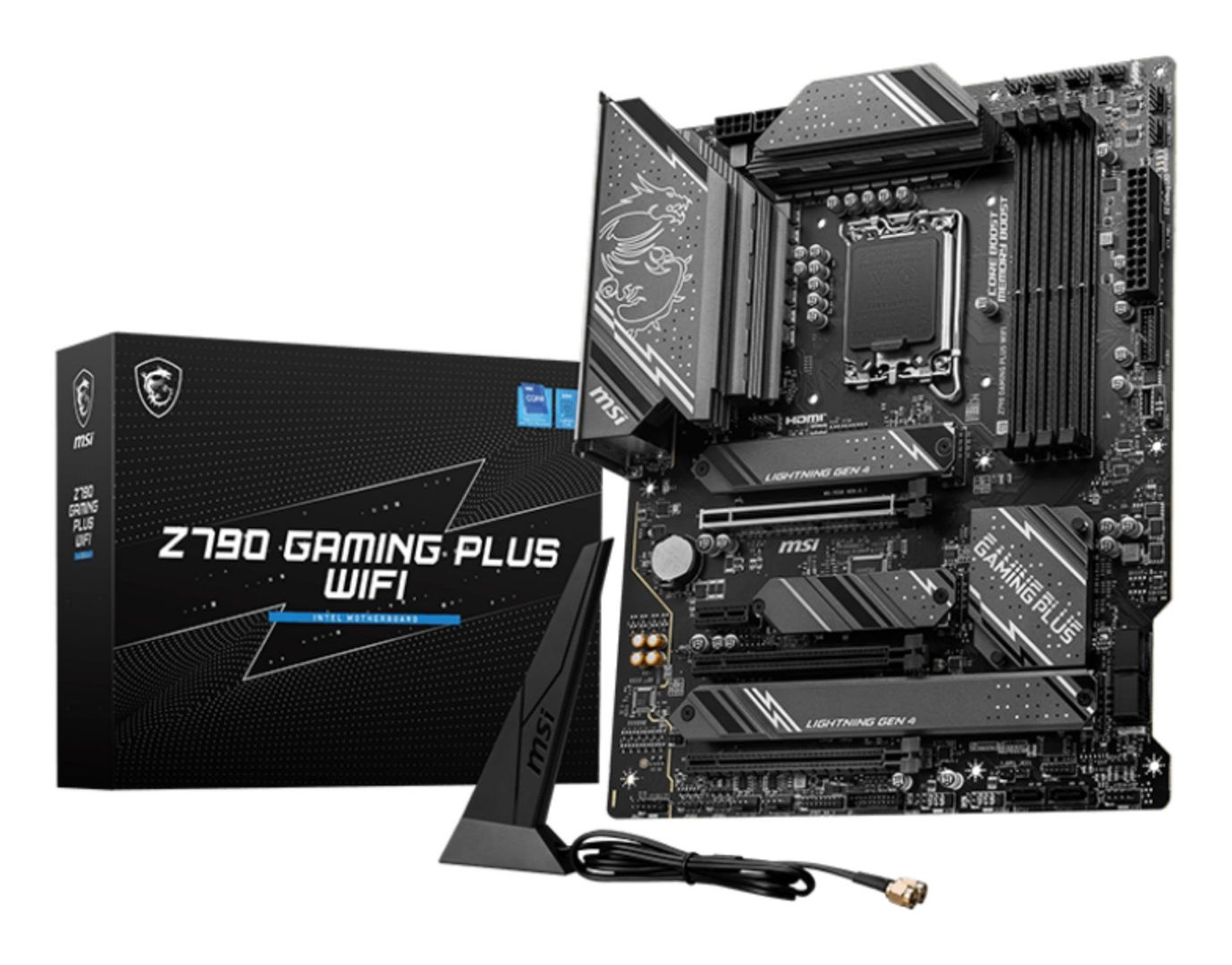 MSI Z790 GAMING PLUS WIFI motherboard Intel Z790 LGA 1700 ATX - Image 1