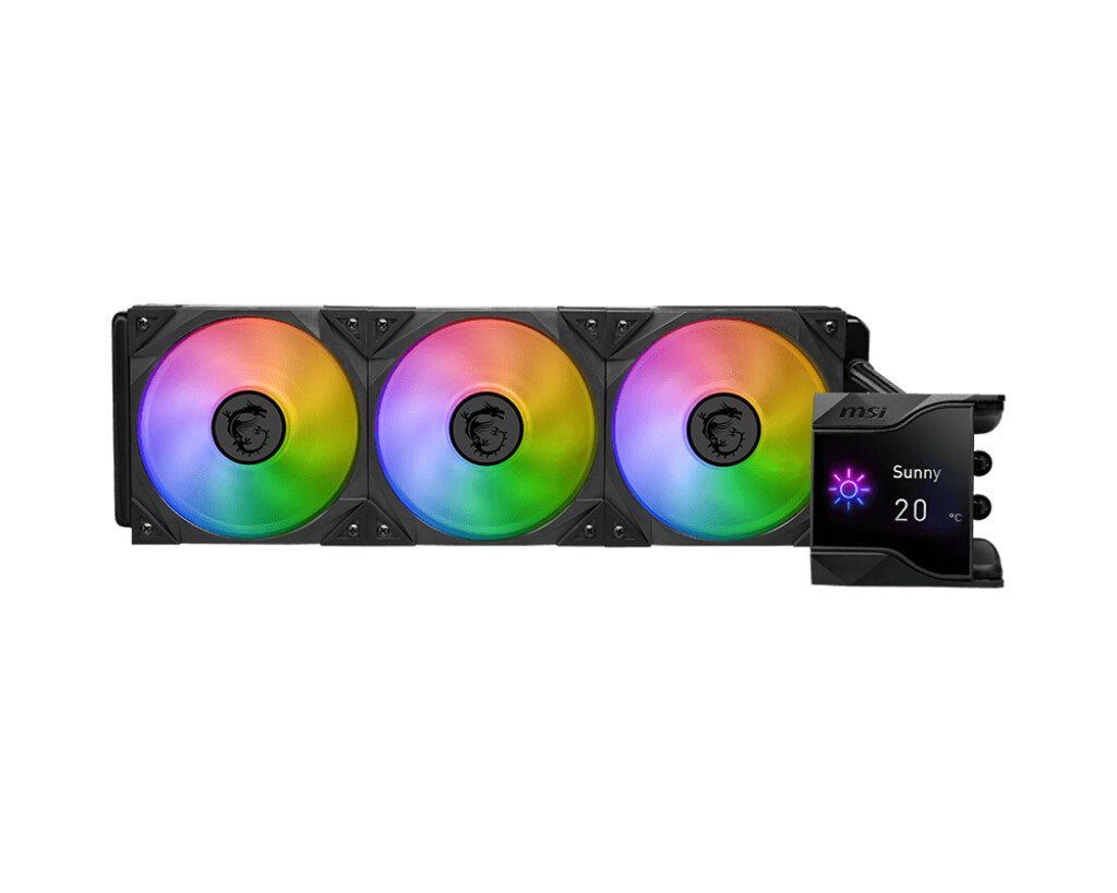MSI MPG CORELIQUID D360 computer cooling system Processor All-in-one liquid cooler 12 cm Black 1 pc(s) - Image 1