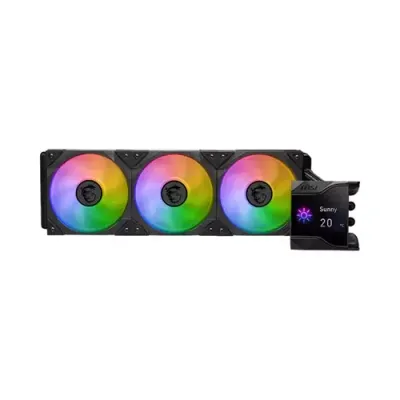 MSI MPG CORELIQUID D360 computer cooling system Processor All-in-one liquid cooler 12 cm Black 1 pc(s) - Thumbnail 2