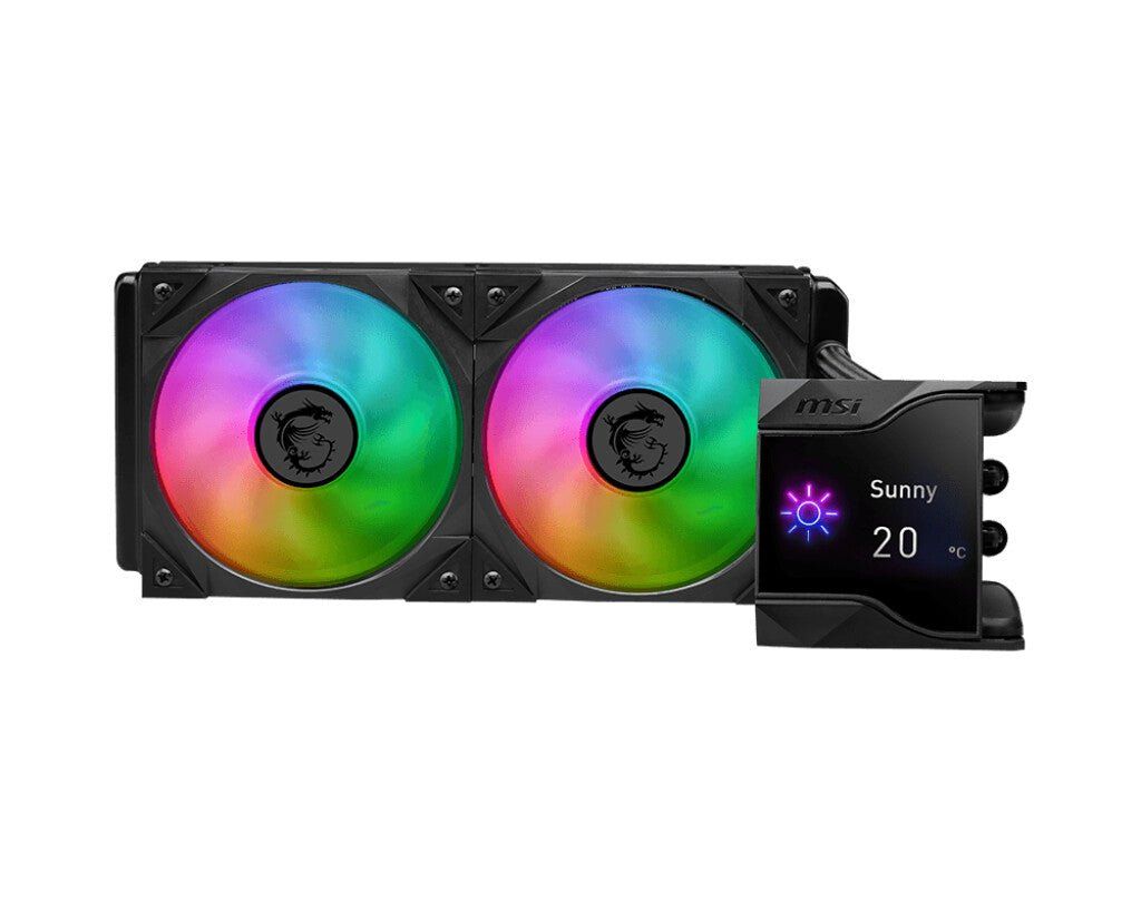 MSI MPG Coreliquid D240 Processor Liquid cooling kit 12 cm Black 1 pc(s) - Image 1