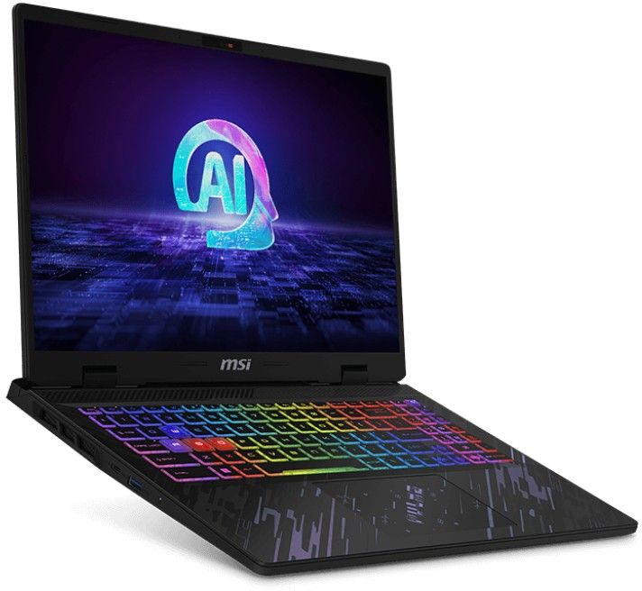 MSI Prestige 16 AI Studio B1VFG-034UK Intel Core Ultra 7 155H Laptop 40.6 cm (16") Quad HD+ 32 GB LPDDR5-SDRAM 1 TB SSD NVIDIA GeForce RTX 4060 Wi-Fi 7 (802.11be) Windows 11 Home Advanced Grey - Image 1