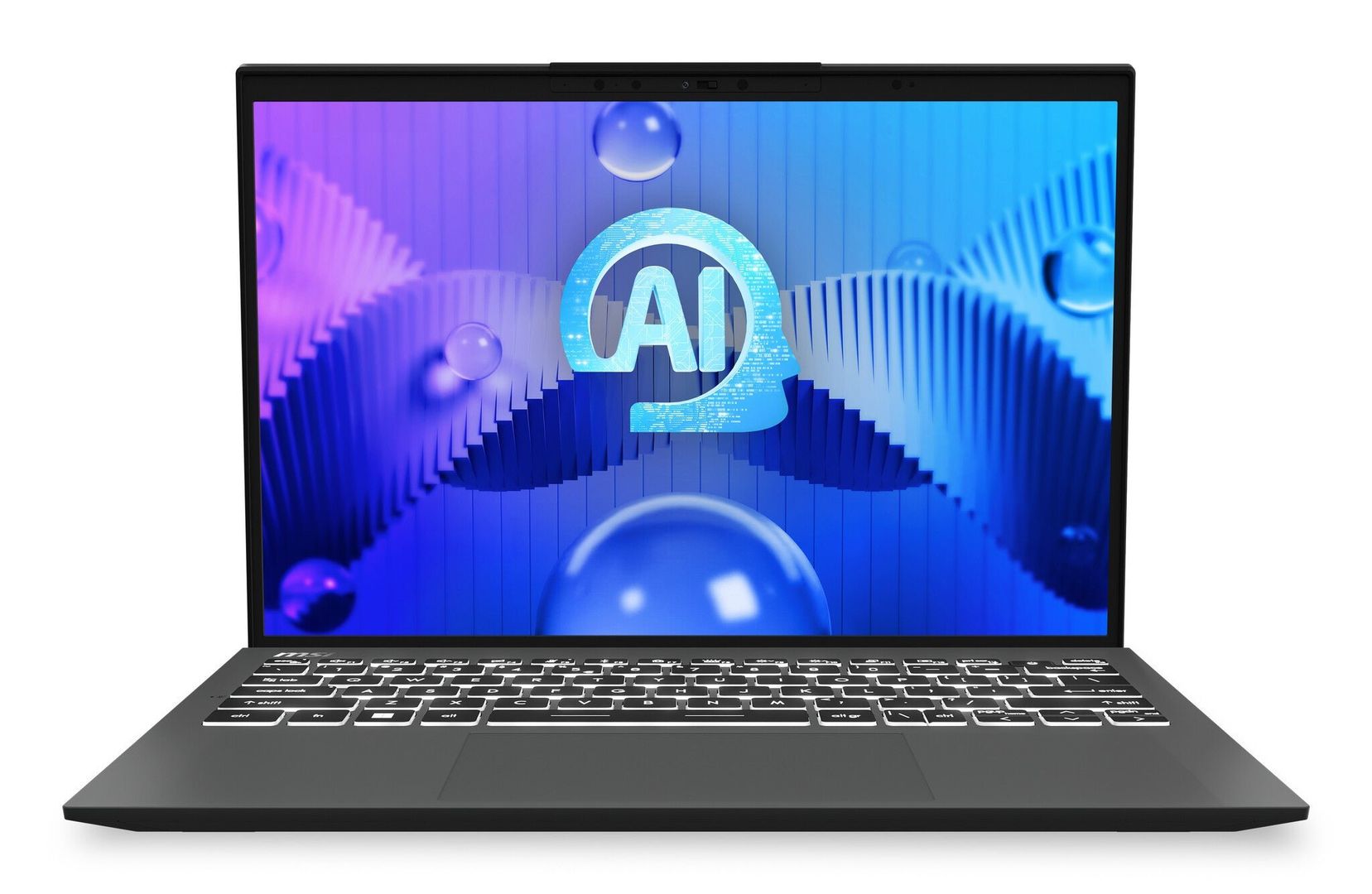 MSI Prestige 13 AI EVO A1MG-030UK Intel Core Ultra 5 125H Laptop 33.8 cm (13.3") 2.8K 32 GB LPDDR5-SDRAM 1 TB SSD Wi-Fi 7 (802.11be) Windows 11 Home Advanced Grey - Image 1