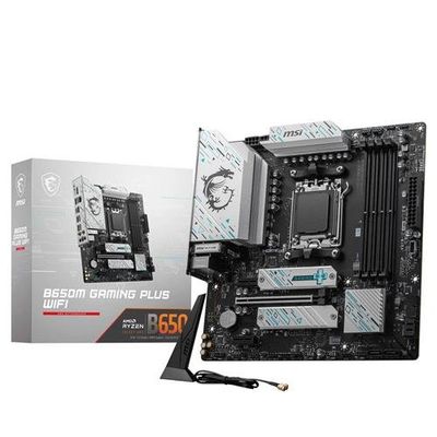MSI B650M GAMING PLUS WIFI motherboard AMD B650 Socket AM5 micro ATX
