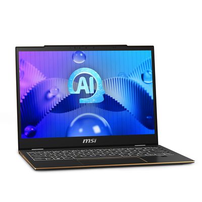 MSI Summit E13 AI Evo A1MTG-002UK Intel Core Ultra 7 155H Hybrid (2-in-1) 33.8 cm (13.3") Touchscreen Full HD+ 32 GB LPDDR5-SDRAM 1 TB SSD Wi-Fi 7 (802.11be) Windows 11 Pro Black