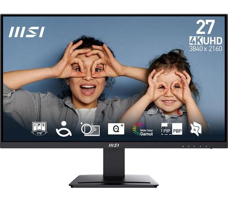 MSI Pro MP273U computer monitor 68.6 cm (27") 3840 x 2160 pixels 4K Ultra HD Black
