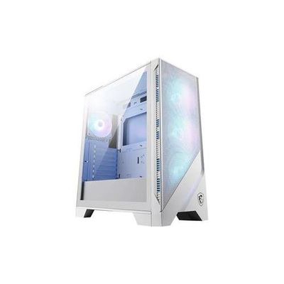 MSI MAG FORGE 320R AIRFLOW ATX Mid-Tower PC Case - White, White