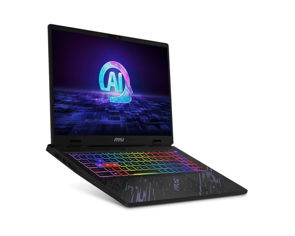 MSI Pulse 16 AI C1V Intel Core Ultra 9 185H Laptop 40.6 cm (16") Quad HD+ 16 GB DDR5-SDRAM 1 TB SSD NVIDIA GeForce RTX 4060 Wi-Fi 6E (802.11ax) Windows 11 Home Black - Image 1