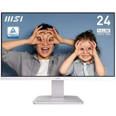 MSI Pro MP2412W computer monitor 60.5 cm (23.8") 1920 x 1080 pixels Full HD LCD White