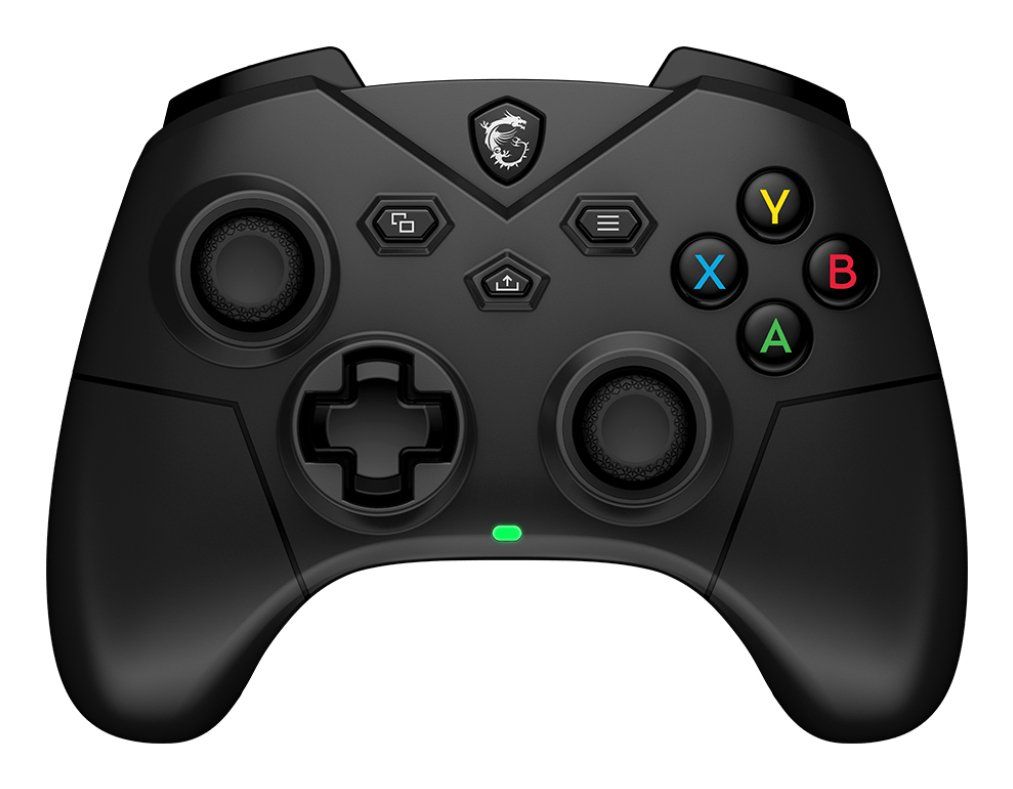 MSI FORCE GC300 WIRELESS Black USB 2.0 Gamepad Analogue PC - Image 1